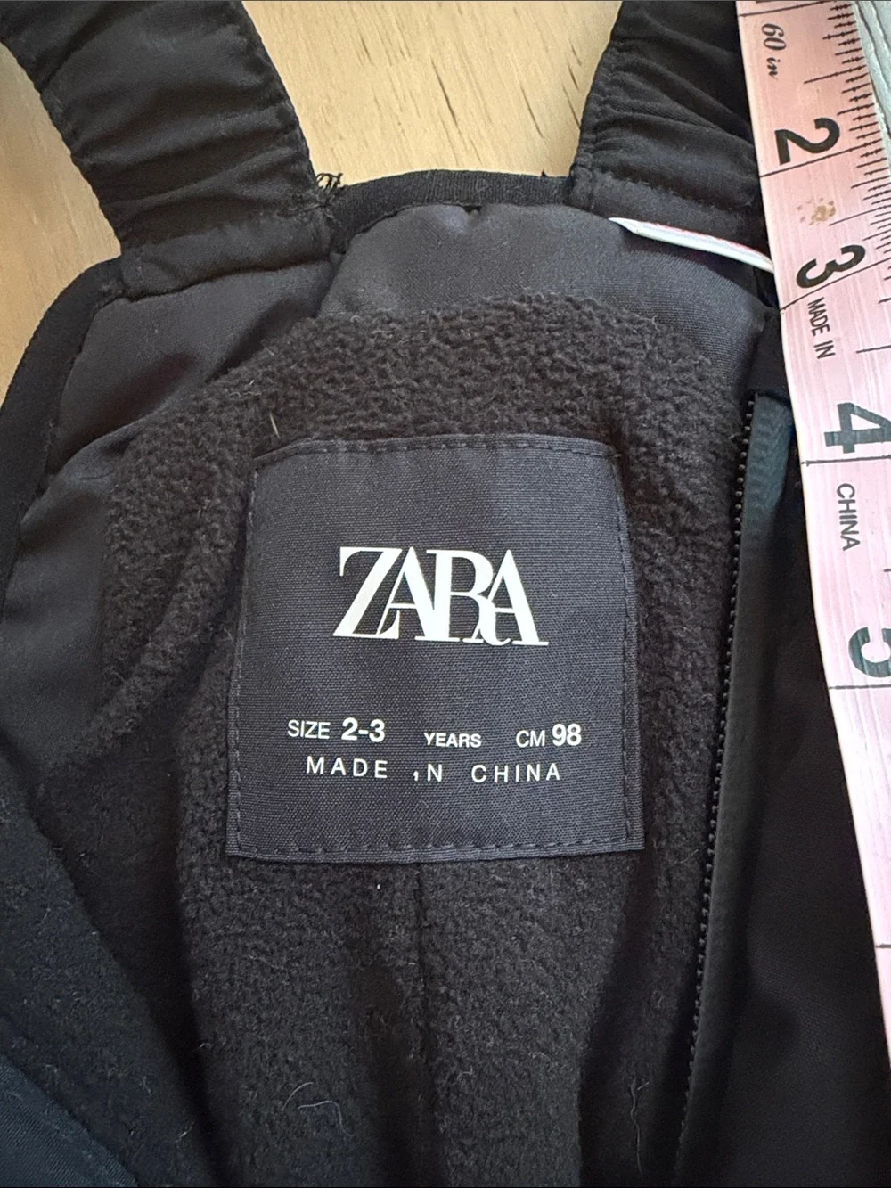 Zara padded snow